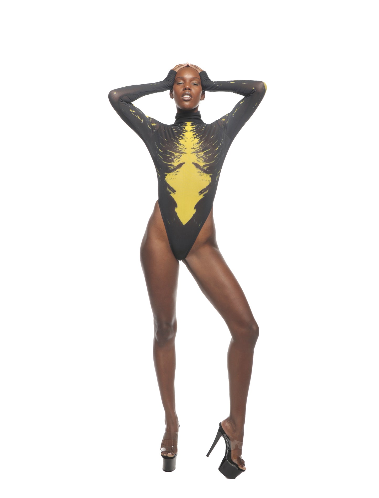 VELENO X-BODYSUIT IN YELLOW