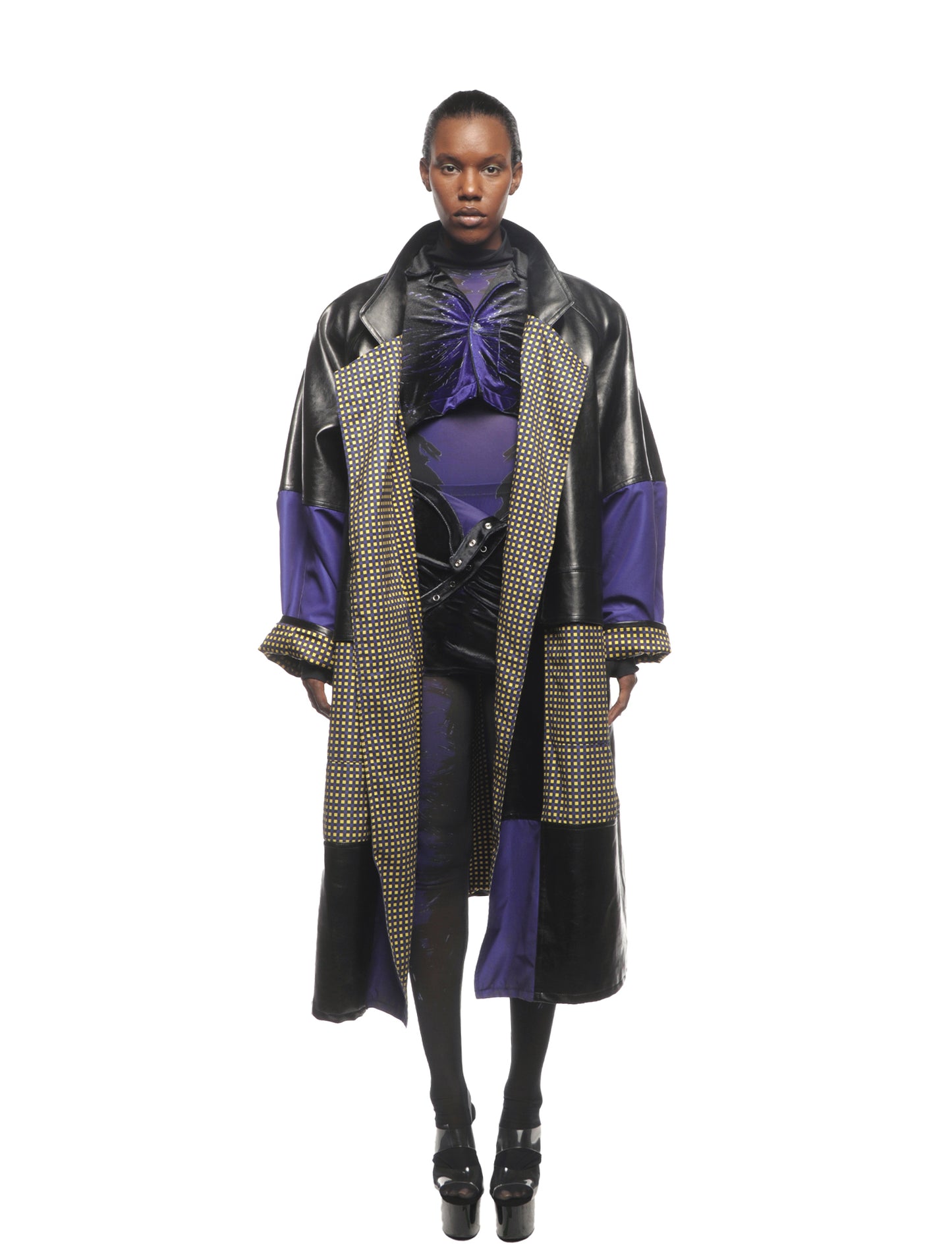 PORTALE OVERSIZED COAT IN LOGAN