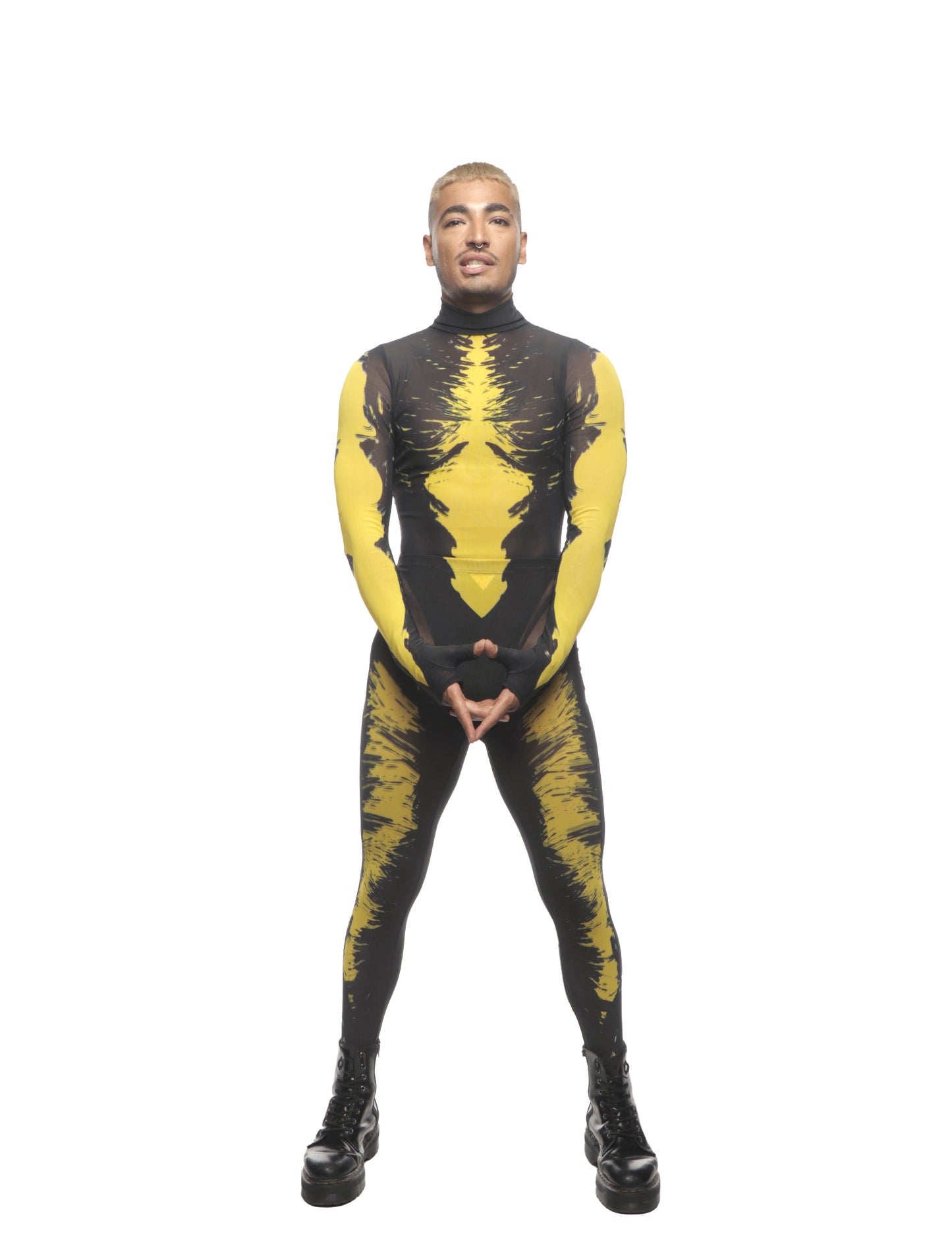 VELENO Y-BODYSUIT IN YELLOW