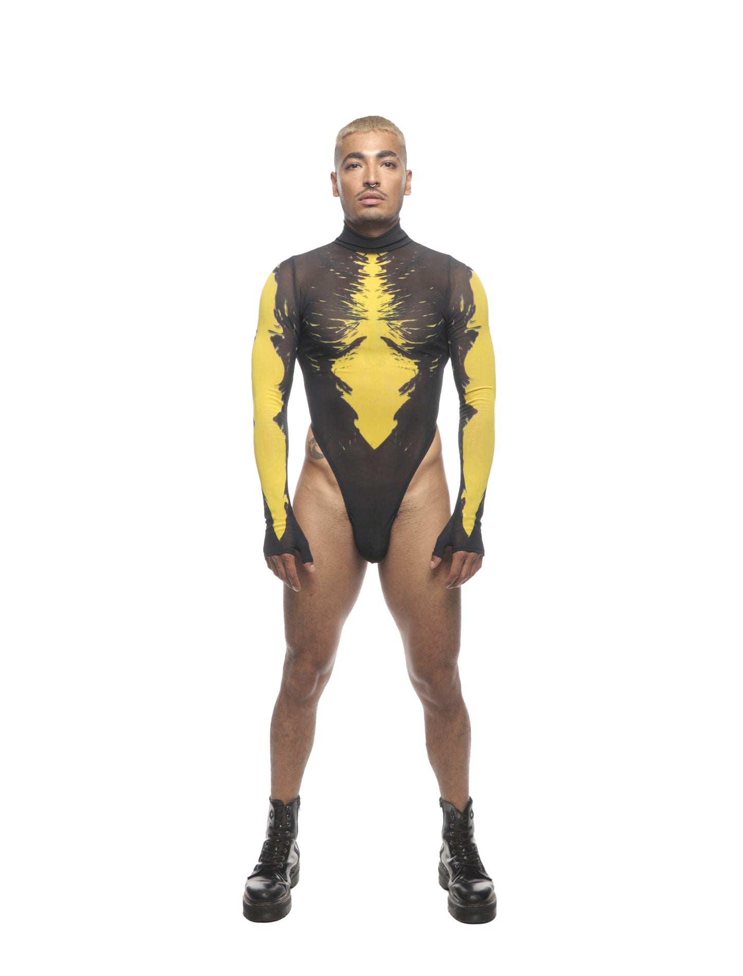 VELENO Y-BODYSUIT IN YELLOW